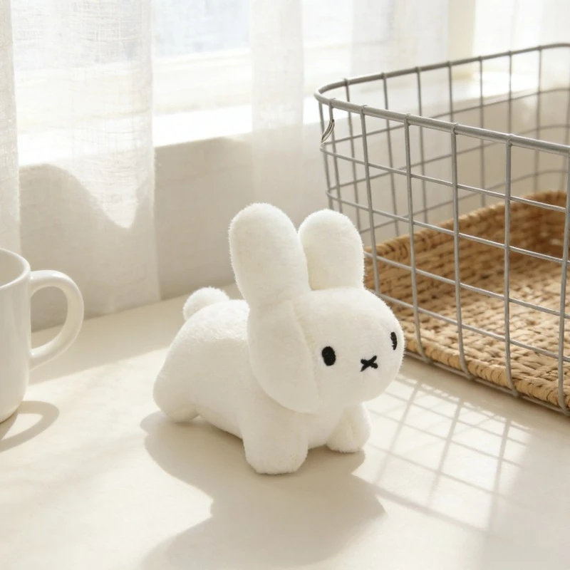 Miffy Rabbit Doll Bag Pendant Cartoon Cute High-face Value Desktop Doll Super Cute Ornaments Birthday Gift for Boys and Girls
