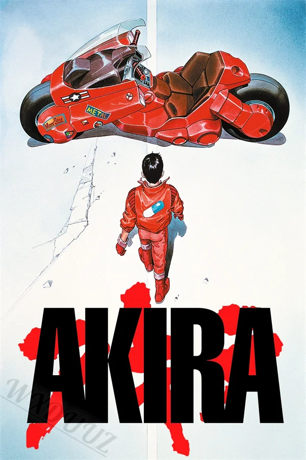 Akira Classic Japan Cartoon Anime Movie Characters Print Poster For Room Living Canvas Painting Art Home Wall Decor Picture Gift