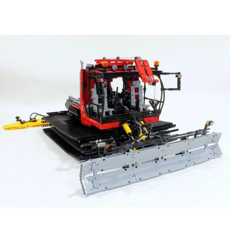MOC-8376 Electric Remote Control Snow Cleaning Machine Assembly Stitching Building Block Model 4396 Parts Children\'s Toys