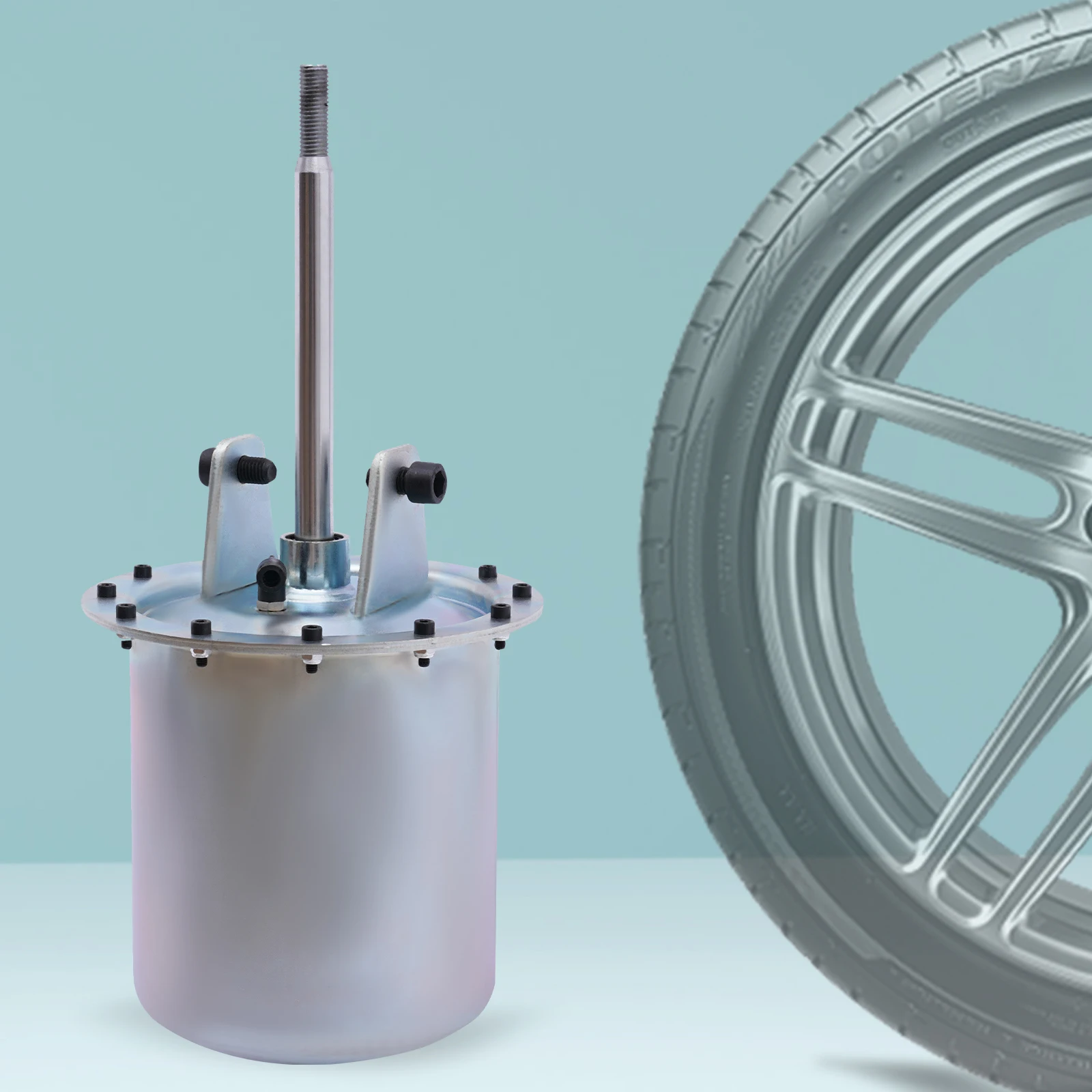 

Tire Changer Cylinder, 186mm Bead Breaker Cylinder Piston for Tire Machine, Single Exhaust Air Cylinder with Durable Iron Body