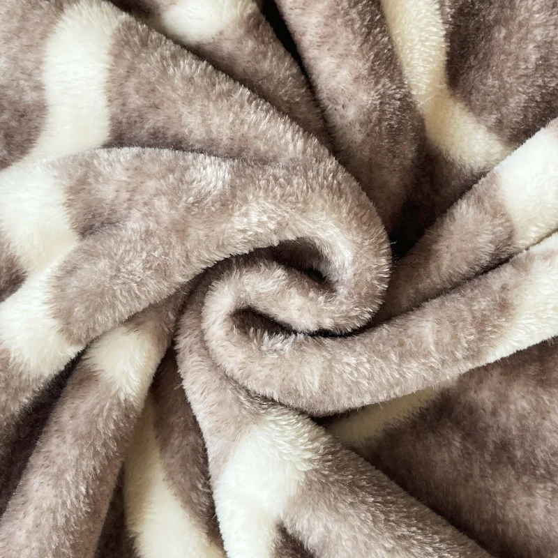 Gold Label Thickened Double-Sided Velvet Cashmere Blanket Modern Simplicity Style Polyester Fiber Office Nap Blanket Sofa Cov...