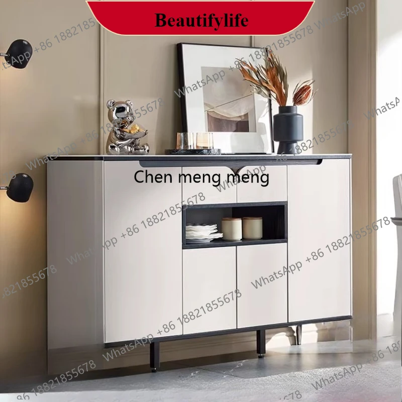 Gothic High Living Room Cabinets Nordic Drinks Tall Modern Display Cabinet Cream Simple Woonkamerkasten Furniture Living Room