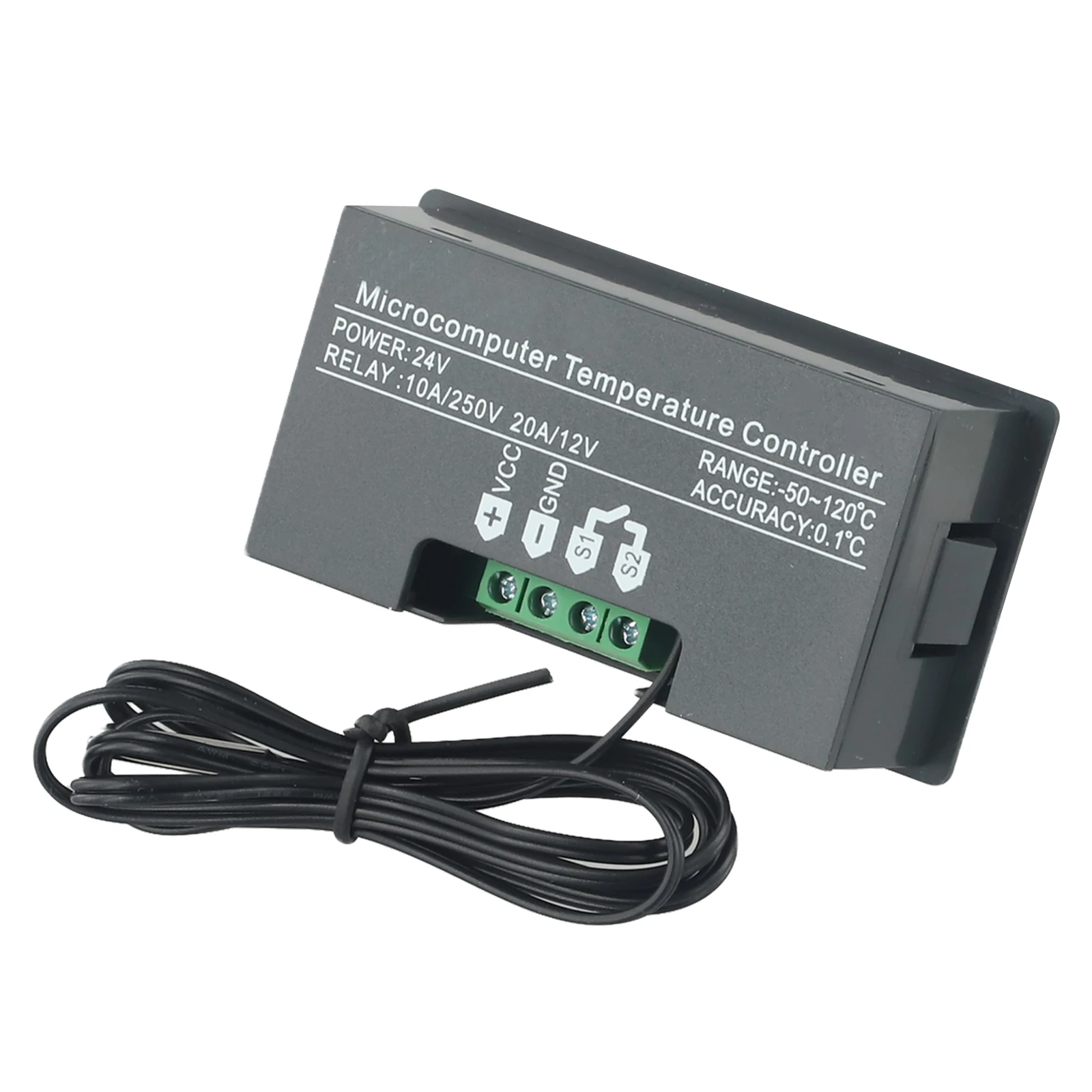 12V 24V 110V-220V Temperature Controller Attachment Equipment Fitting Heat Kit Relay Replacement Thermometer 1pc