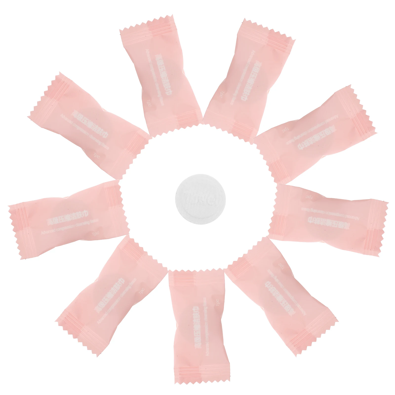 

50 Pcs Disposable Face Towels Compact Travel Size Compressed Wash Cloths Portable Soft Skin Friendly Absorbent