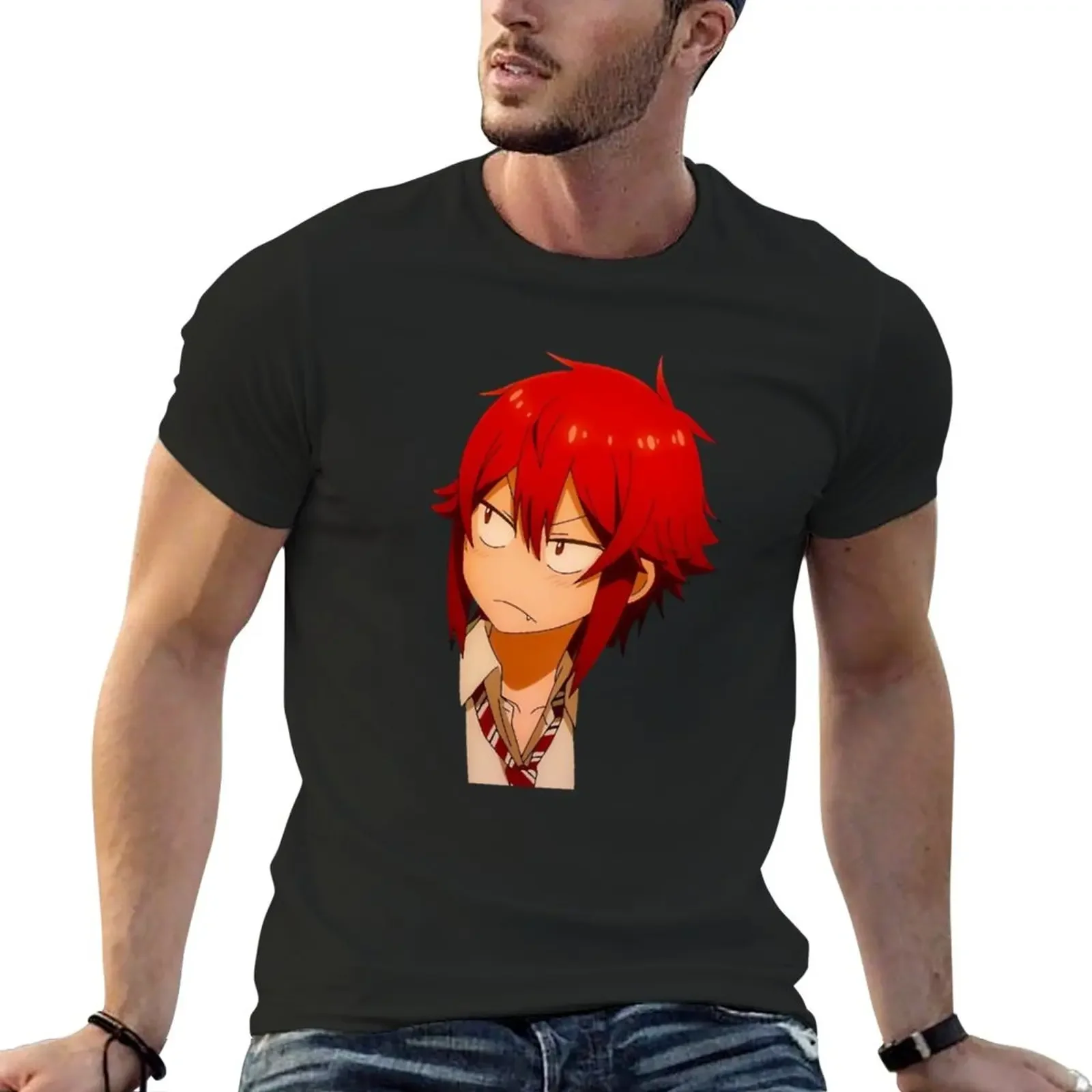 

New Kawaii tomo T-Shirt plus size tops man clothes mens funny t shirts