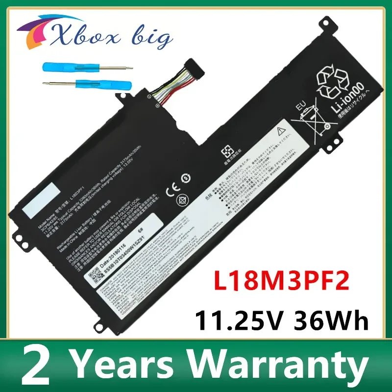 

L18M3PF2 Laptop Battery For Lenovo IdeaPad L18L3PF1 L18C3PF2 L18D3PF1 S540-15 L340-17IRH 17API 17IWL Xiaoxin