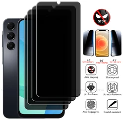 1/2/3/4 Stuks Voor Samsung A16 Glas Samsung A16 Gehard Glas 9H Privacy anti-Spy Cover Lijm Screen Protector Samsung Galaxy A16