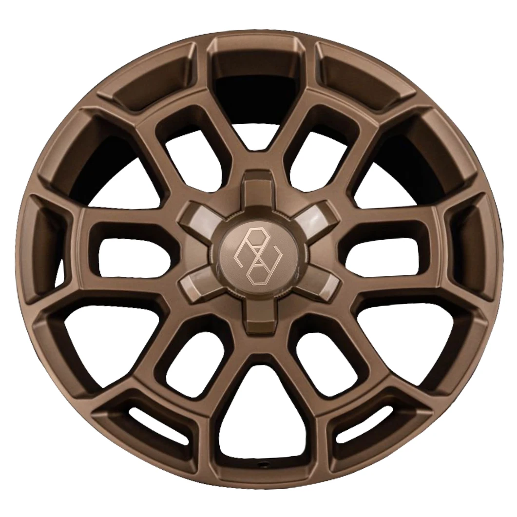 

PENGZHEN Matte Bronze 6 Spokes 17 18 19 Inch 6x139.7 Forged Aluminum Rims for Tank 300 400 500 700