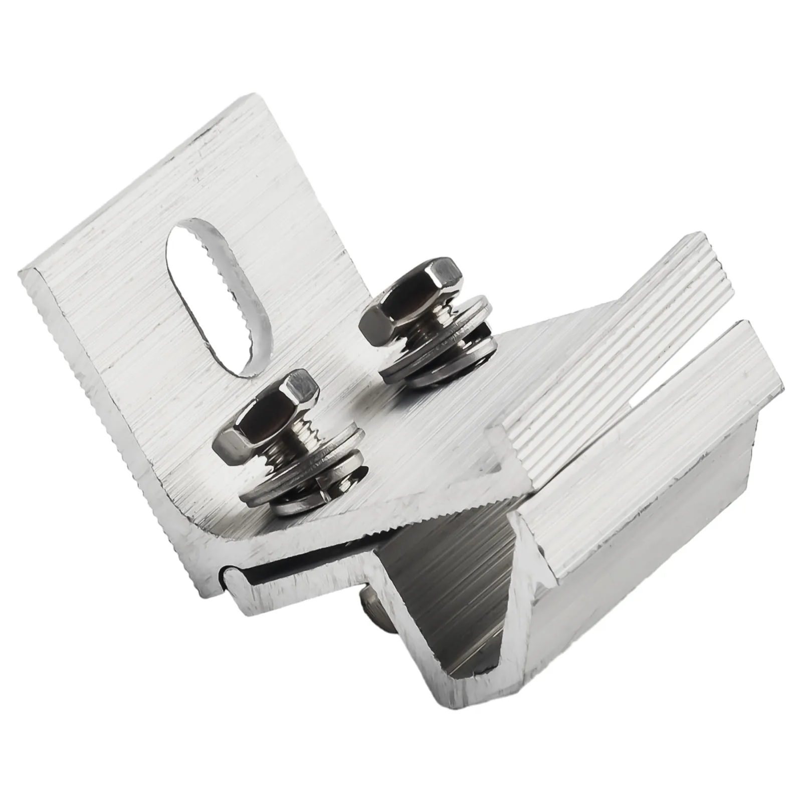 4Pcs Aluminum Alloy Solar Panel Roof Mounting Clamp Solar Panel Bracket PV Bracket For Fixing Solar Panel