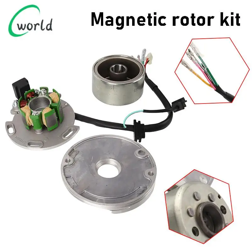 

Hot-selling LF150 150cc motorcycle coil stator magnetic rotor kit horizontal dust pit accessories