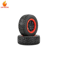 All Terrain Wheel Tires Assembly Kit for 1/5 LOSI 5IVE-T ROFUN ROVAN LT SLT V5 BAJA 5S KINGMOTOR X2 TRUCK RC CAR RACING PARTS