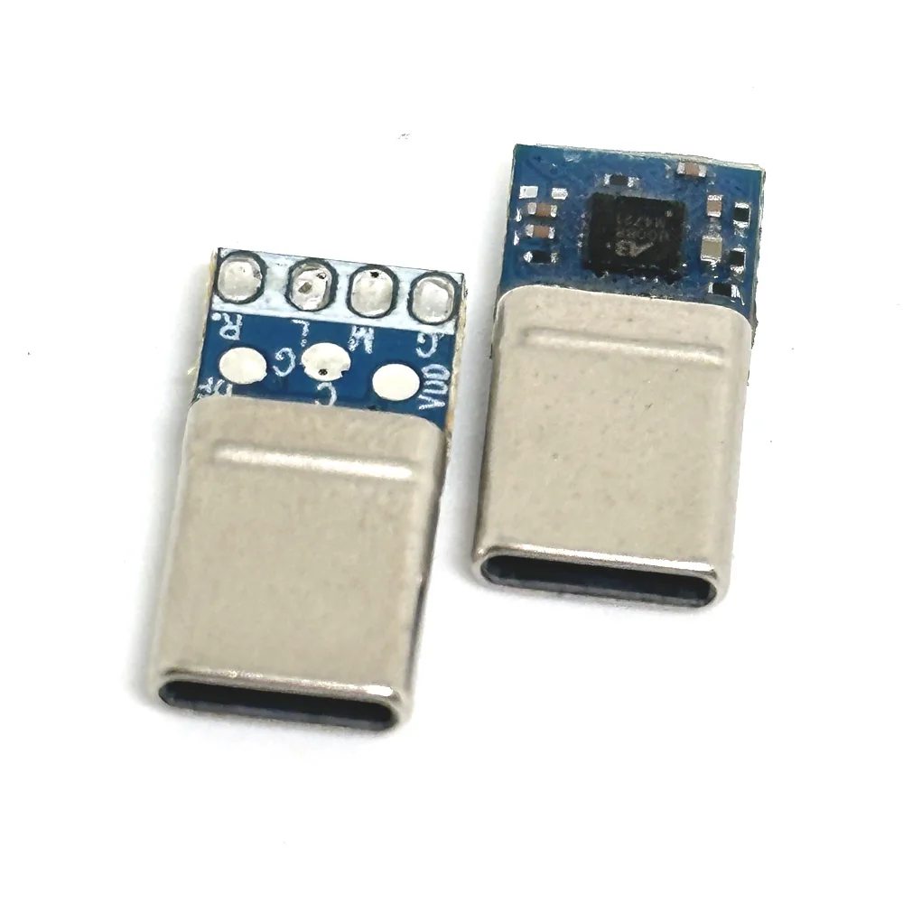 1-10 sztuk USB 3.1 type-c złącze 16Pin audio częstotliwość gniazdo męskie gniazdo Adapter na drut lutowniczy kabel wsparcie płytka drukowana — zdjęcie 7