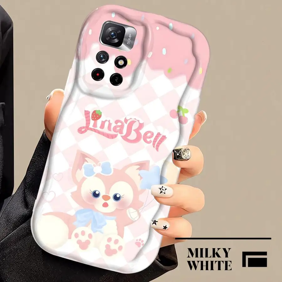 Custodia per Xiaomi Poco X5 X3 Pro X3 NFC Custodia morbida per telefono trasparente Disney Cute StellaLou