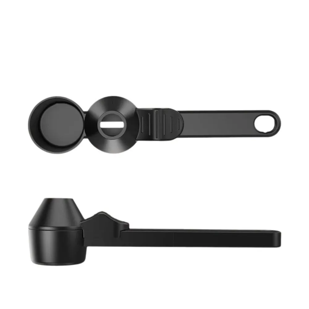 Creative Adjustable Slide Coffee Scoop 2-in-1 Function Portable Protein Powder Spoon Leakproof Measuring Spoon Travel