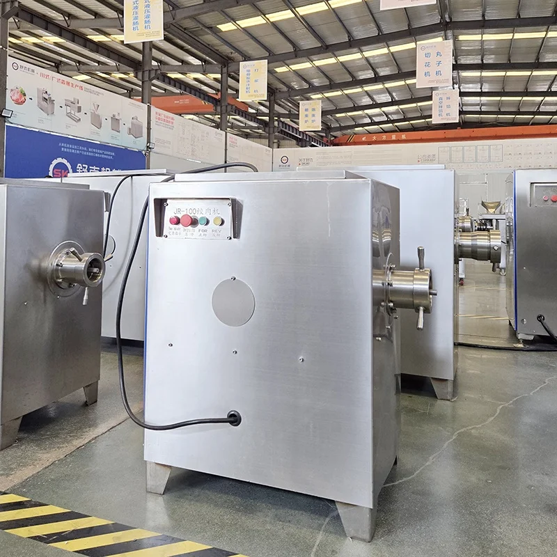 Procesador de carne grande Picadora de carne comercial congelada de acero inoxidable 304