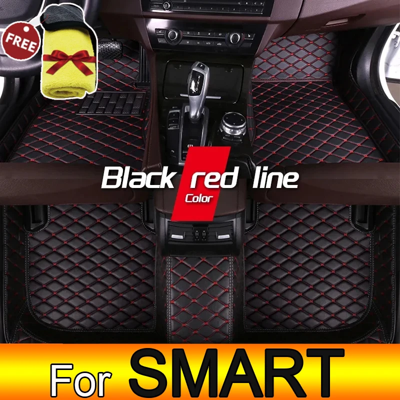 

Car Floor Mats For SMART fortwo 2seat Forfour Smart fortwo 2seat forfour 4seat Roadster Car Accessories