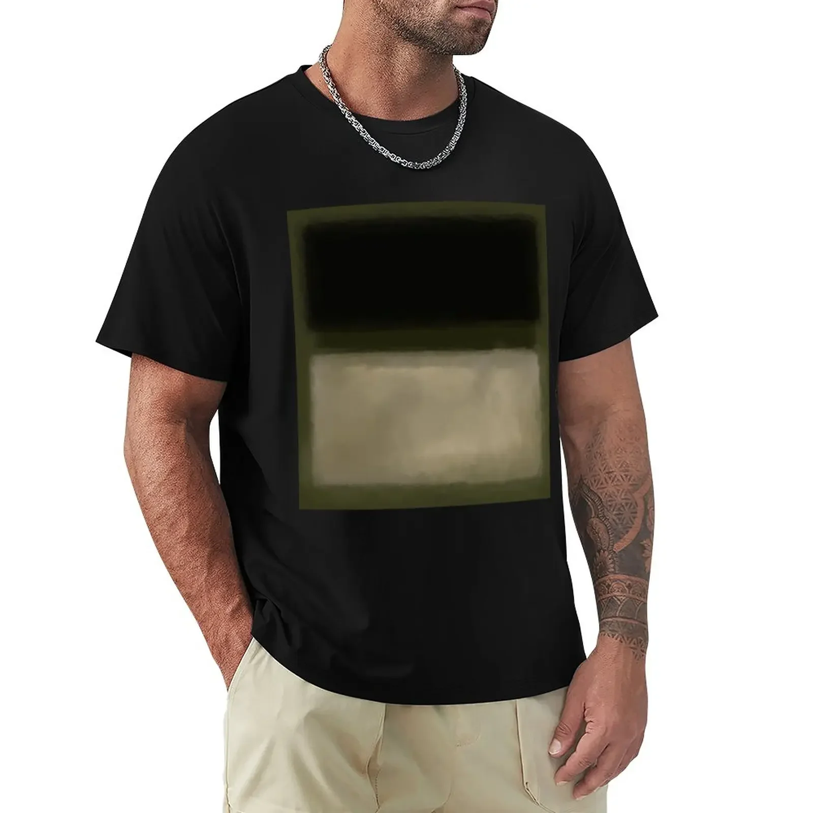 

Rothko Inspired #5 T-Shirt blacks graphic t shirts anime figures tees men graphic t shirts