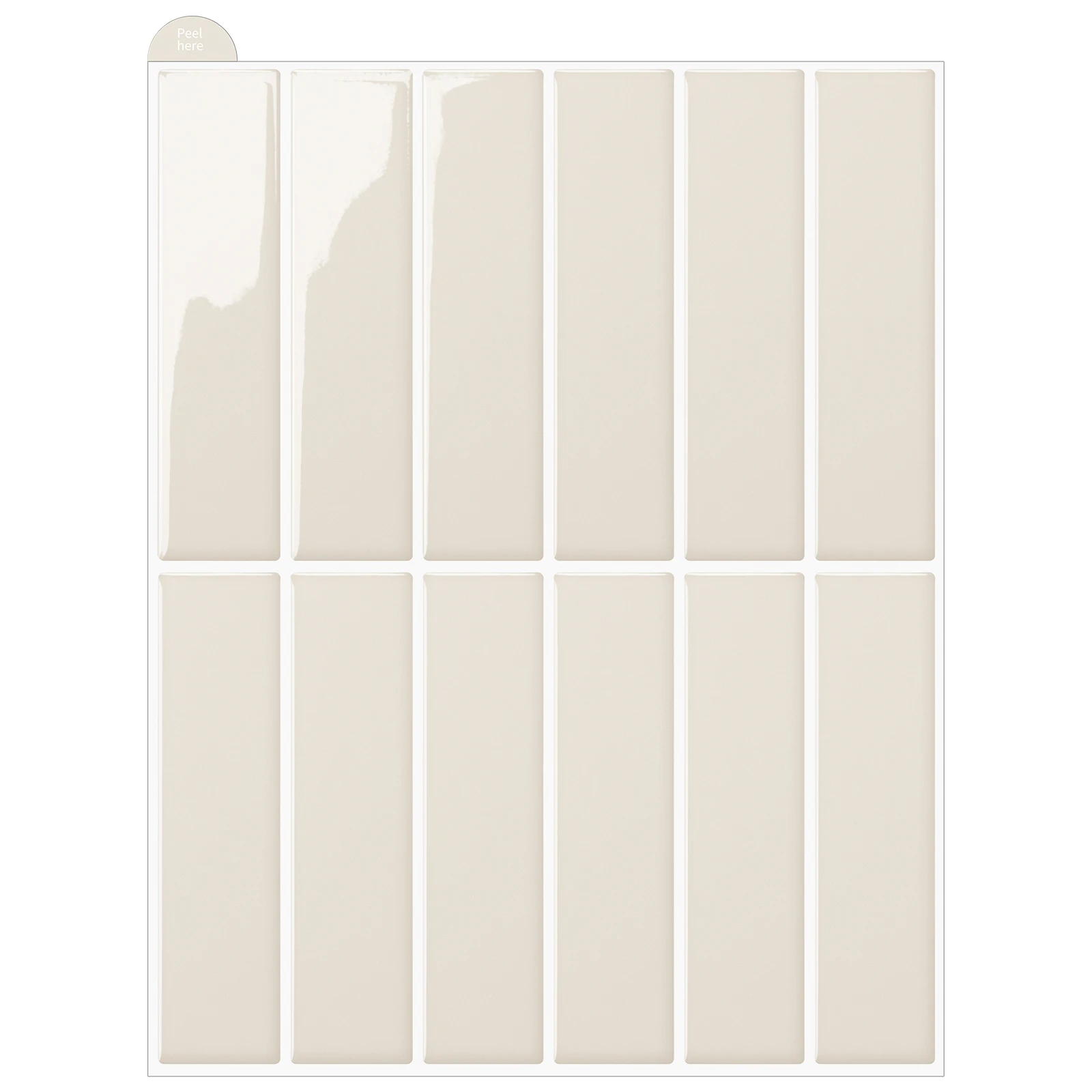 5pcs Premium Self Adhesive Wall Stickers Home Wall DIY Decor Waterproof Wallpaper Decal 3D Effect Wall Tiles for Home Renovation