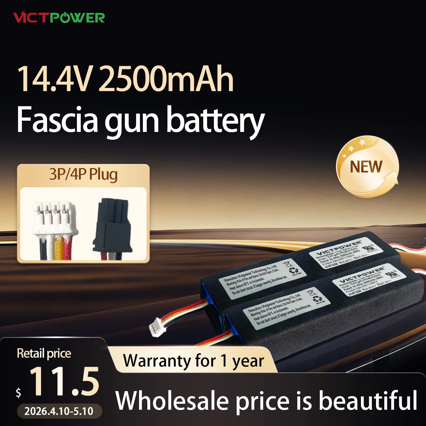 VICTPOWER 7.2V 10.8V 14.4V 21.6V Rechargeable Lithium Battery Pack 2000-3500mAh for Power Tools Cordless Drill Screwdriver Tools