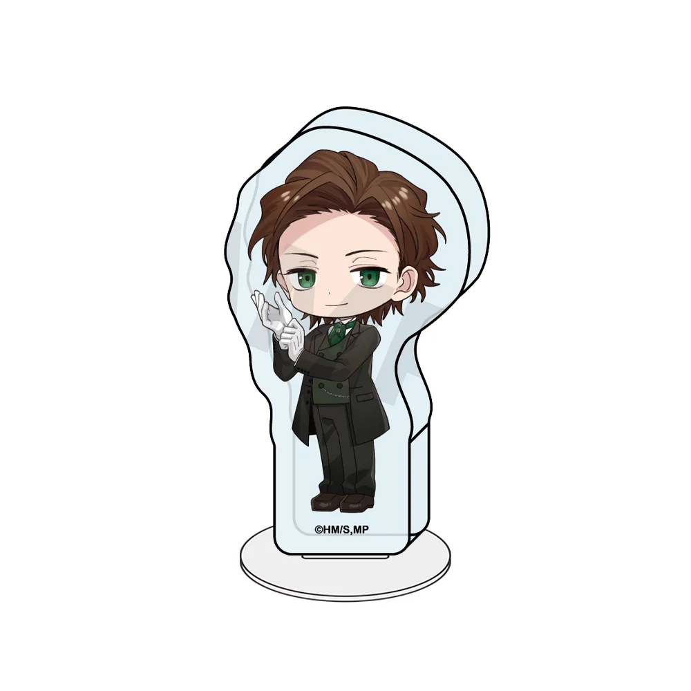 Moriarty the Patriot William James Moriarty Albert 10CM Cute Anime Acrylic Stand Keychain Desk Cosplay Decor Collect Gifts