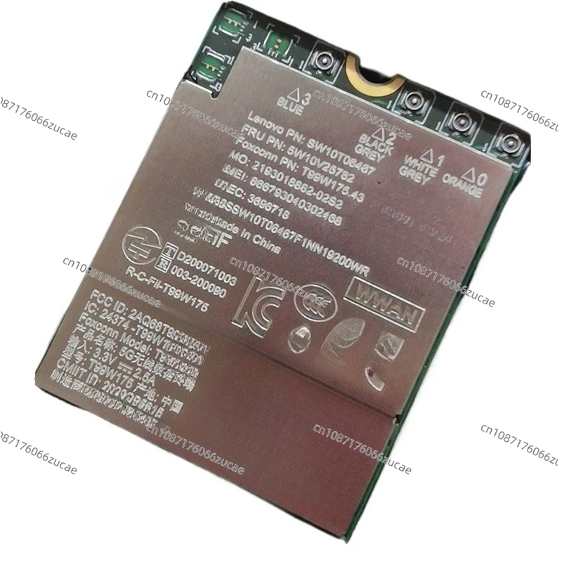 

Aplicable al módulo T99W175 Qualcomm X55 5G 4G는 FRU 5W10V25782 T14S X1