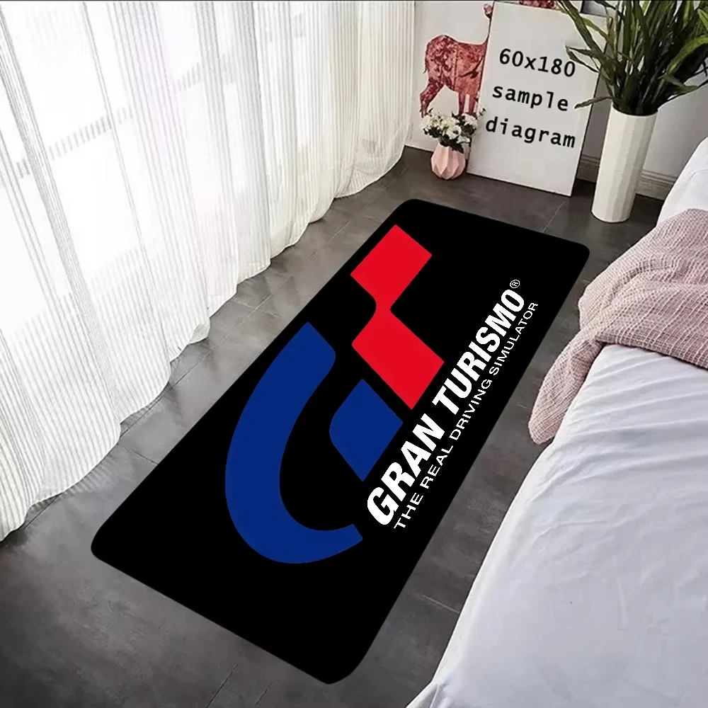 G-Gran-Turismo ديكور السجاد لغرفة النوم نونسليب البساط ترحيب السجاد غرفة المعيشة المنزلي السرير لينة الكلمة حصيرة المطبخ الجبهة ممسحة #1