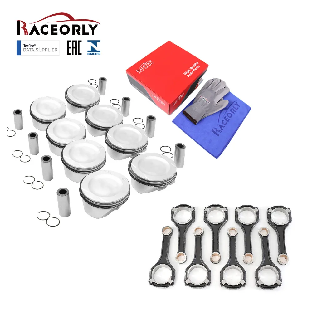 

RACEORLY M157 5.5L Piston &Ring Rods SetFor Mercedes E63 GL CLS 63 AMG 2011-2017