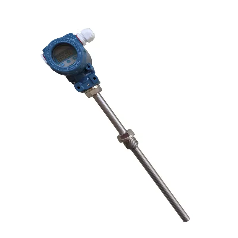Integrated digital temperature transmitter pt100 thermal resistance sensor smart belt display high precision explosion-proof 485