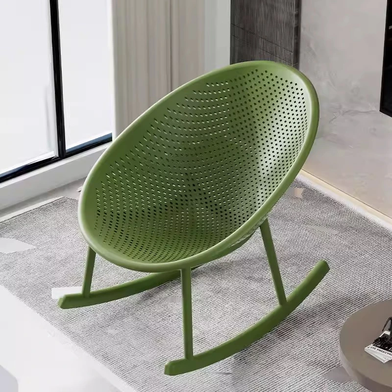 

Rocking chair courtyard home rocking chair small apartment living room sleigh design bedroom single sofa