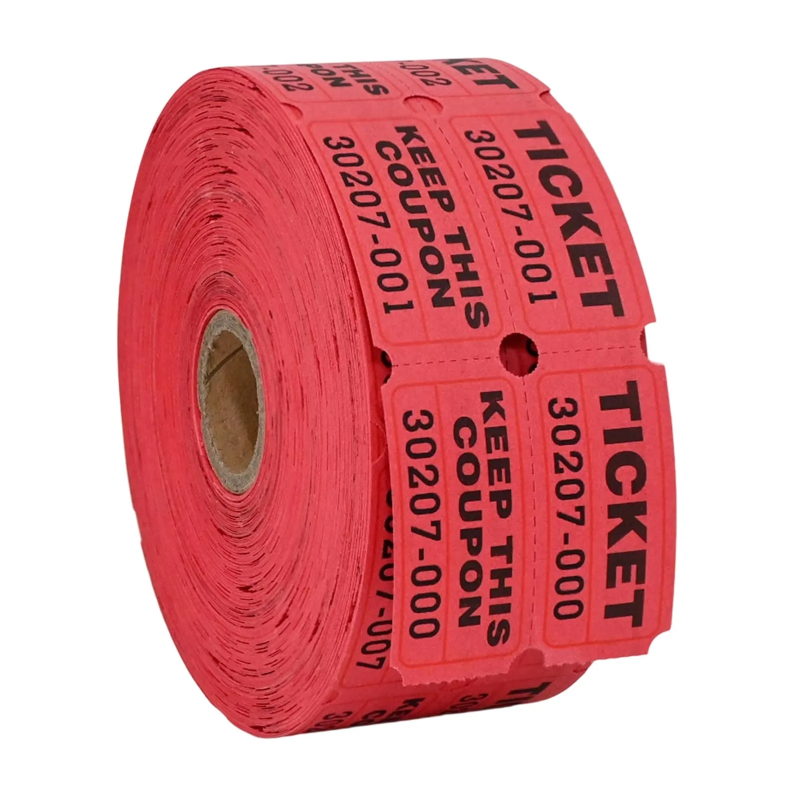 ‌Colorful Tearable Admission Tickets Bulk 500pcs Roll Event Vouchers Coupons Set Raffle Lottery Prize Draw Tickets Multipack