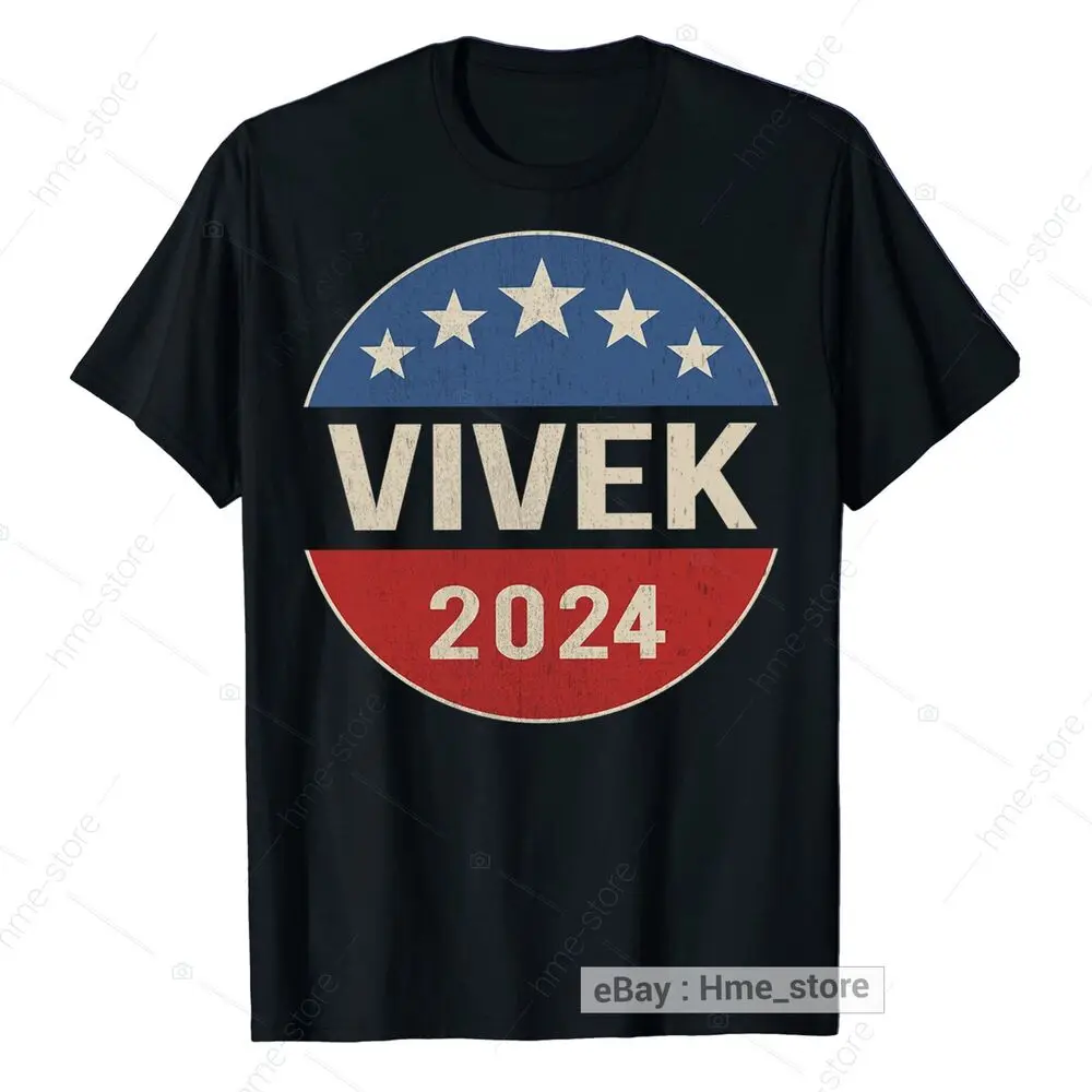 Vivek Ramaswamy 2024 For President T-Shirt Republican Party Election USA Tee Unisex T-shirts For Men