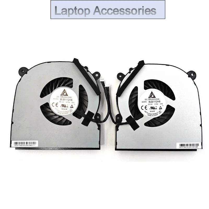 New For Intel Hades Canyon NUC NUC8i7HVK NUC8i7HNK/ Phantom Canyon NUC NUC11PHKi7 NUC11PHKi7C Left & Right Cooling Fan BUB1112HB