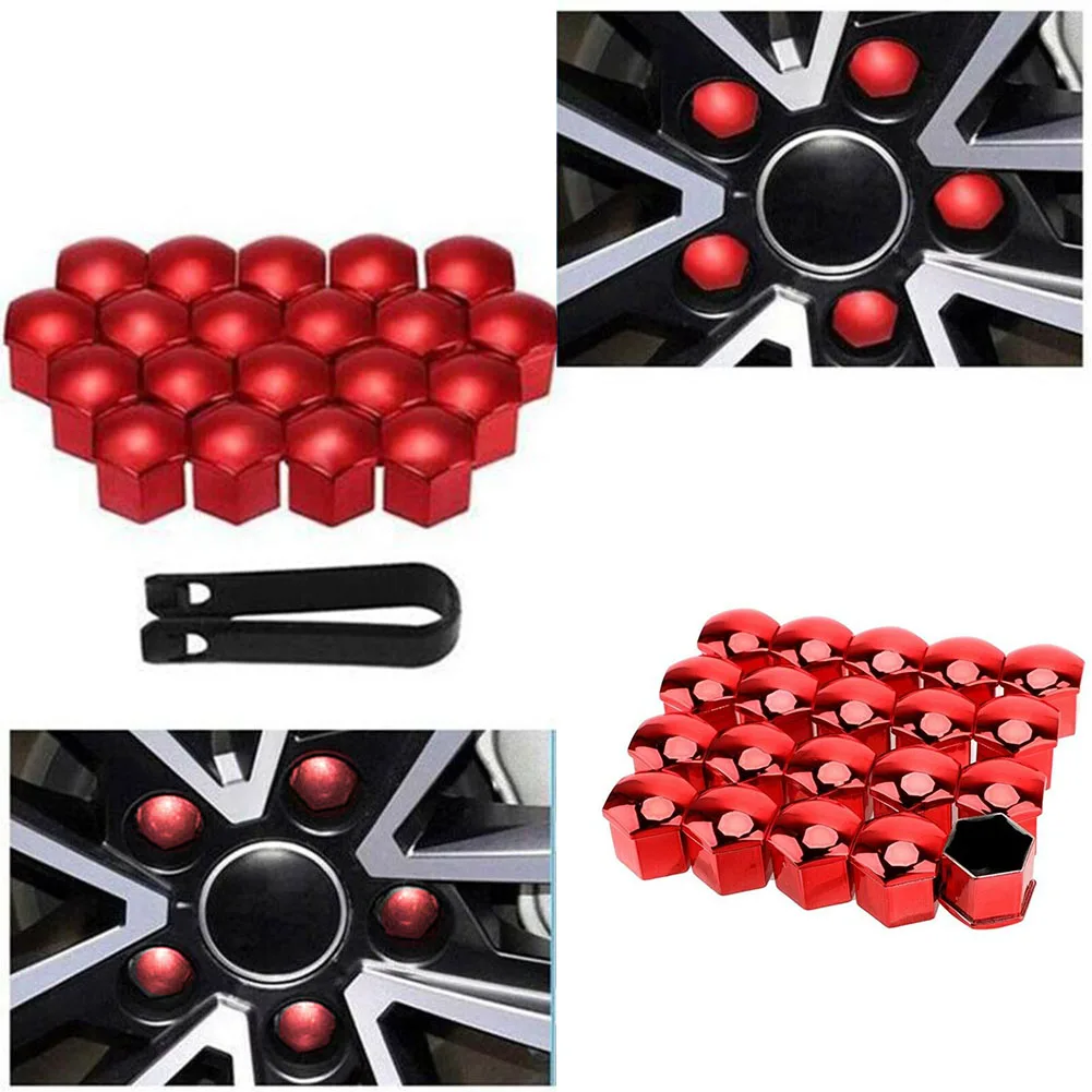 Removal Tool Wheel Nut Bolt Cap Wheel Nut Cap Bolt Rims Plastic Black Grey Electroplated Red Car Hub Screw Cover