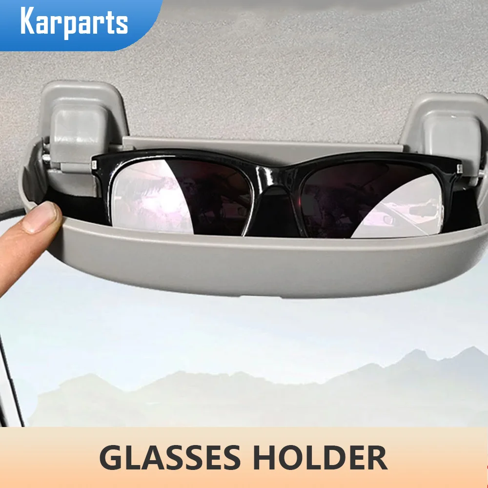 

ABS Car Sunglasses Holder Glasses Case Storage Box for Toyota Corolla Yaris Vios Eyeglasses Clip Holder Organizer Accessories