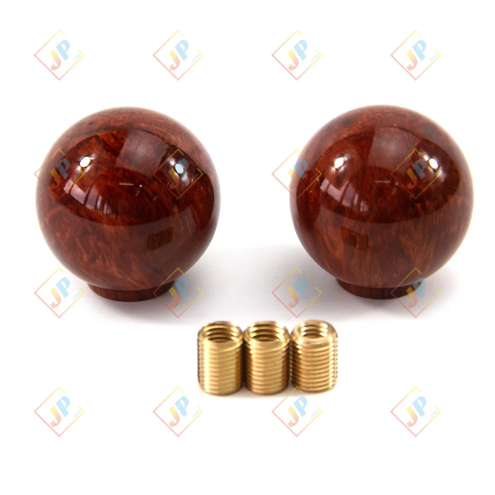 JDM Car Shift Knob Peach Wood Color Manual Transmission Automatic Shift Knob Shift Lever For Universal