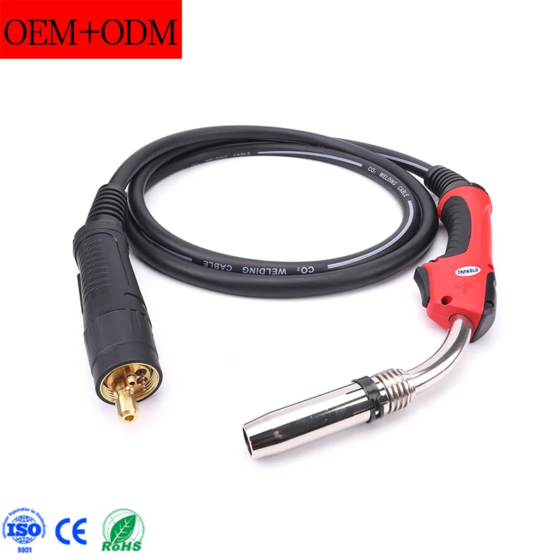 Welding Gun 4M 36KD MIG TORCH Air Cooled Euro Connector MB36KD 014.0144 0.6-1.0mm Wire Diameter CE Certified view 4