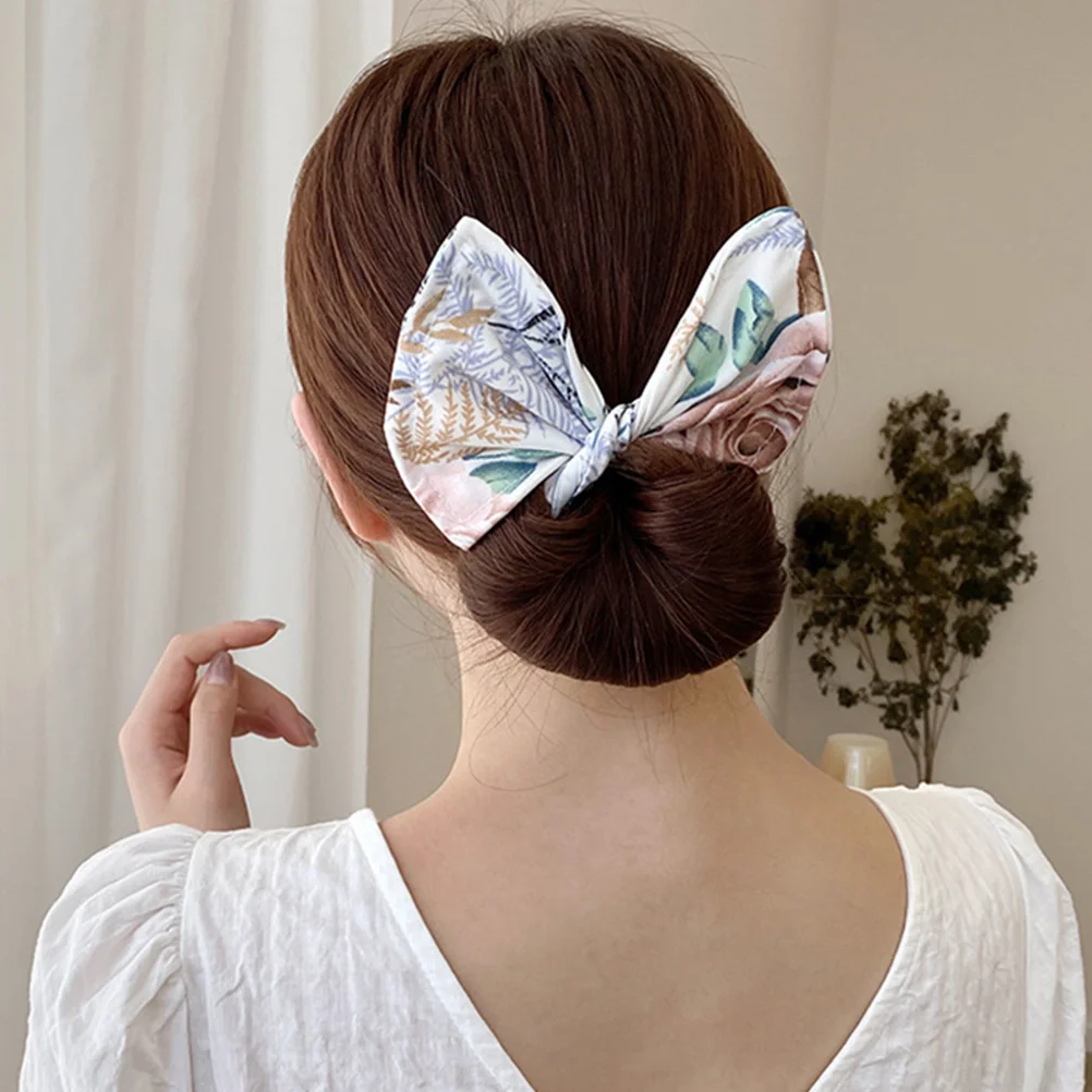 

9pcs Hair Bun Maker Elastic Lazy Curler Braiding Tools Lightweight Styling Accessories For Daily Parties Weddings