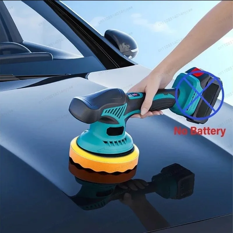 

Беспроводная полировальная машина 5500 об/мин, 8 скоростей, перезаряжаемая, для полировки автомобилей, электрический роторный инструмент для аккумулятора Makita 21В