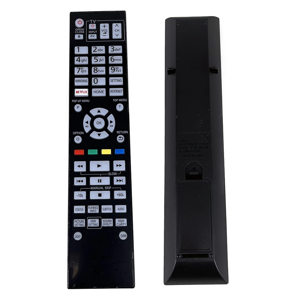 New N2QAYA000172 Remote Control For Panasonic DVD Player DPUB9000GN DP-UB9000-K DP-UB9000P1K DP-UB820P-K DP-UB820 With Backlight