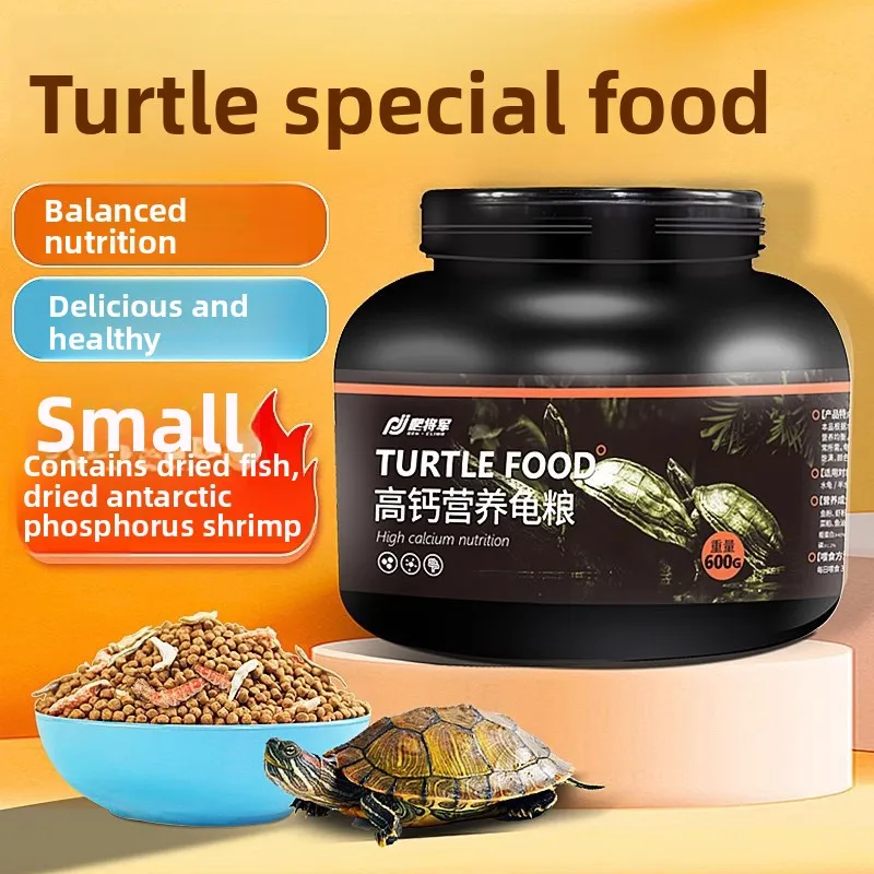 

GEN CLIMB Floating Turtle Food Pellets-All-Stage Diet for Aquatic&Semi-Aquatic Turtles (Red-Eared Slider,Snapping,Pond Turtles)