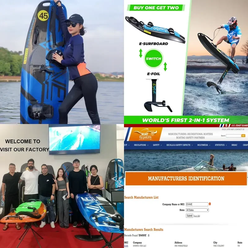 Moto EWAVE Electro Power Water Sports Surf Hydro Flying Sup Esurfboard Efoil E-Foil E Foil Surfboard Electric Jet Board