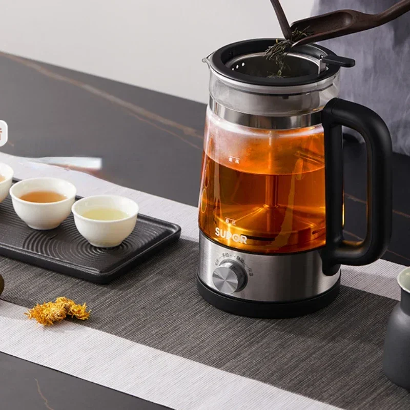 Tea Cooker Steam Spray Type Small Black Tea Health Pot Glass Household Tea Brewing Pot Office Small Tetera Electrica 전기포트