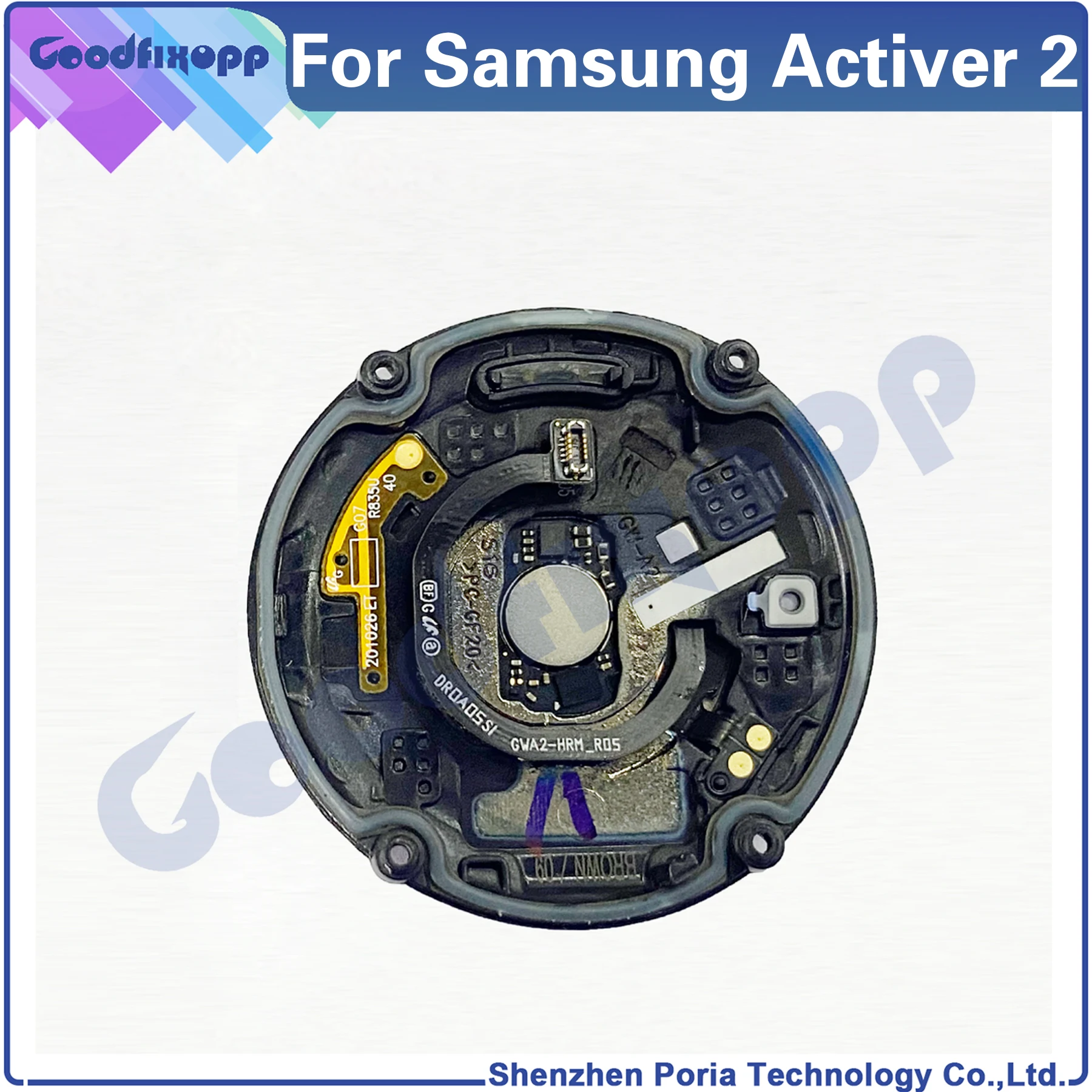 For Samsung Activer2 44mm R820 R825 / Activer 2 40mm R830 R835 Back Battery Cover Door Housing Case SM-R820 SM-R830 Rear Cover