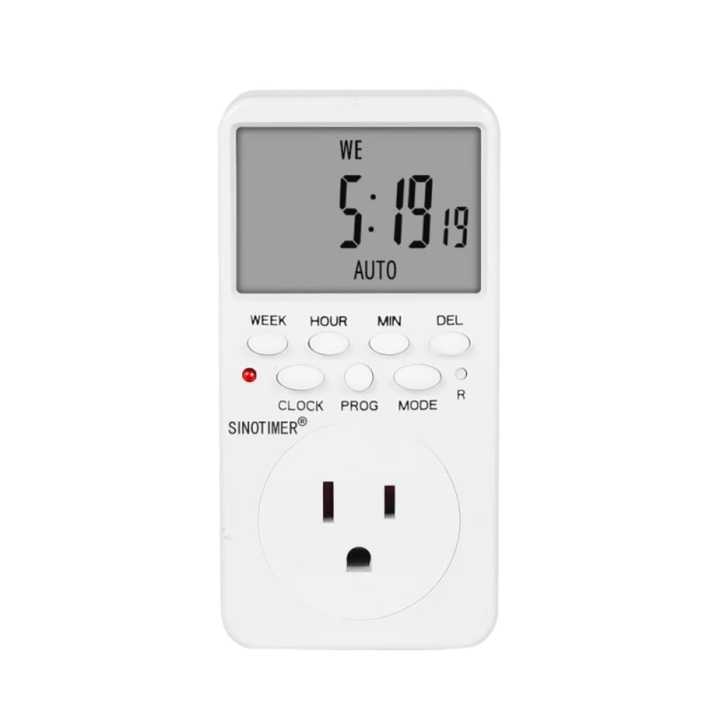 EU US UK BR IT IL Electronic Plug Outlet Digital Display Timer AC110 AC230V Timer Socket Time Relay Switch Control Programmable