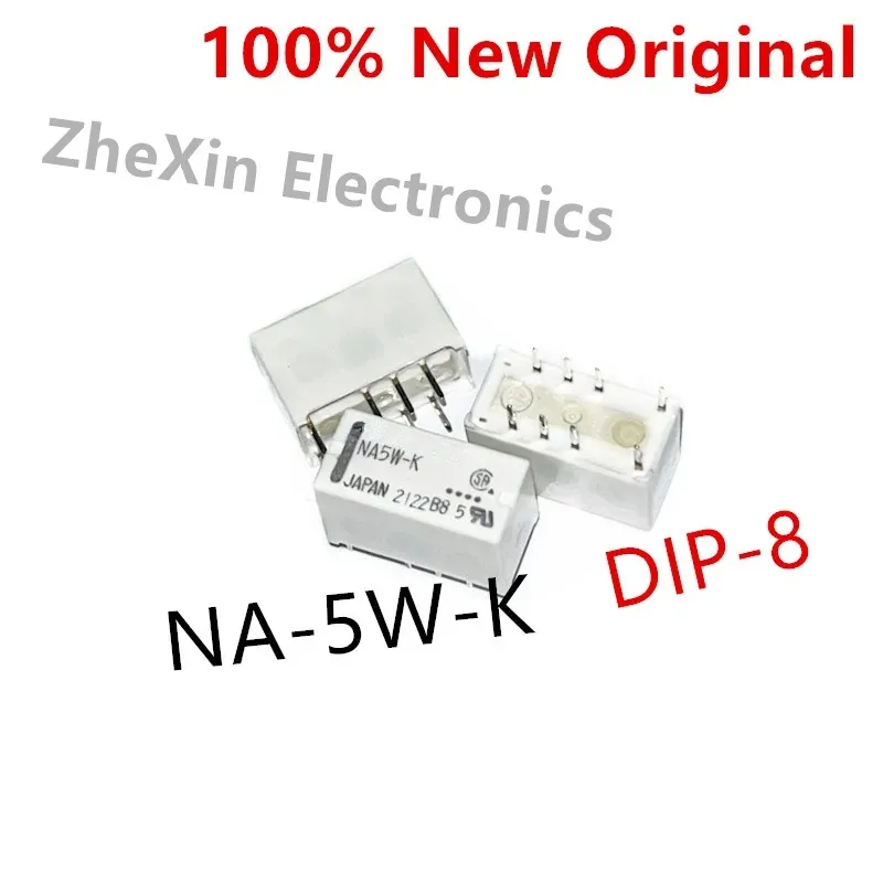 Imagem -02 - Relé de Sinal Original Novo Na24w-k Na12w-k Na5w-k Dip8 2a Dpdt Na24w-k Na12w-k Na5w-k 5-10 Pcs por Lote