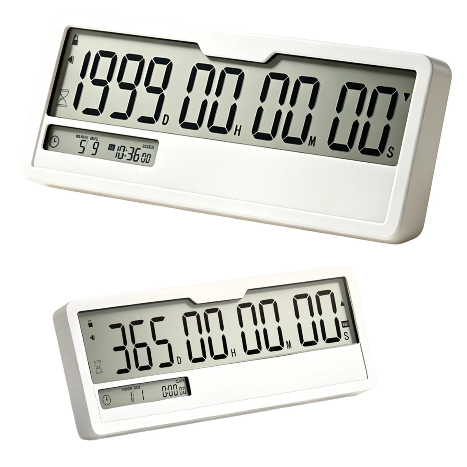 

Day Countdown Electronic Timer with Stand Calendar Timer Reminder Electric Countdown Desk Clocks for Home Office Desktop Decor