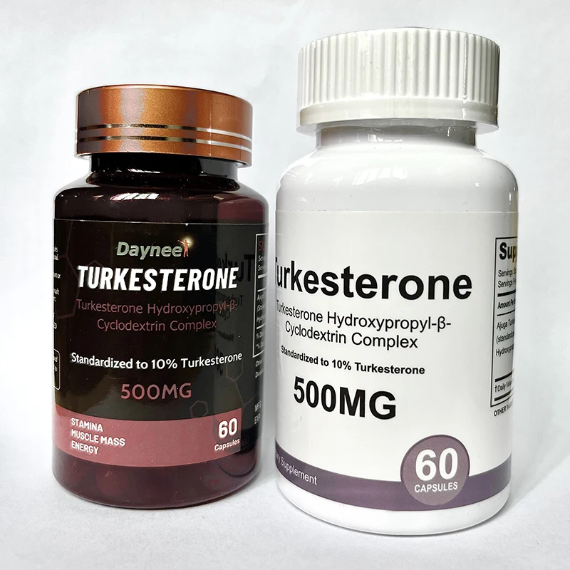 2 Bottle 120 Pills Turkesterone Capsules 500mg fat  male health Maintain energy levels