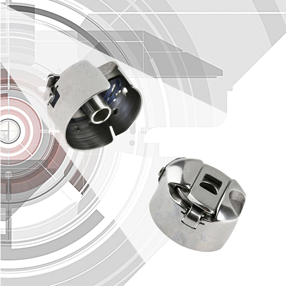 

2Pcs Sewing Machine Bobbin Case Durable Material Prevent Unraveling Thread Industrial Accessories