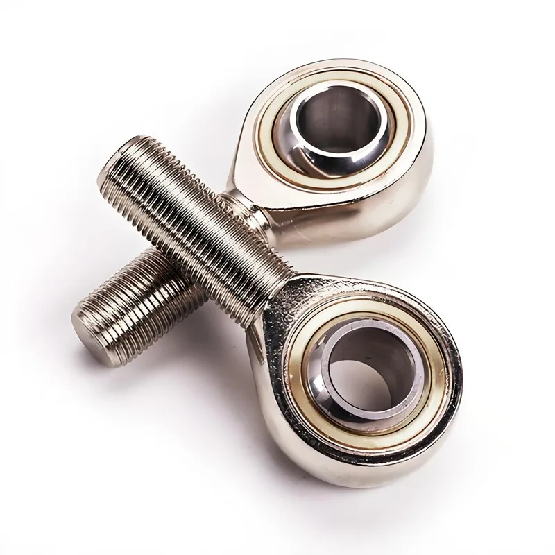 Salt Spray Test 304 Stainless Steel Ball Rod End Bearing, Right Thread Heim Joint Connector Multiple Sizes SSI6 To SSI12
