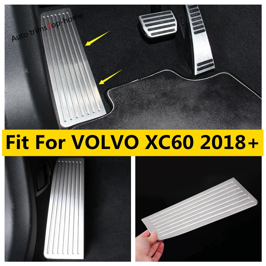 

Left Foot Rest Footrest Pedal Pad Decoration Panel Cover Trim Fit For VOLVO XC60 2018 - 2021 Car Accessories